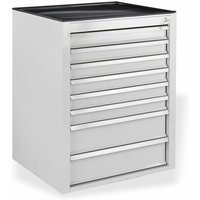 Schubladenschrank 8 sl mammut Komplett ral 7035 Metallschrank Büroschrank - ADB von ADB