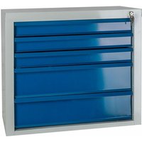 Schubladenschrank Werkzeugschrank Schrank Schubladen ral 7035/5012 - ADB von ADB