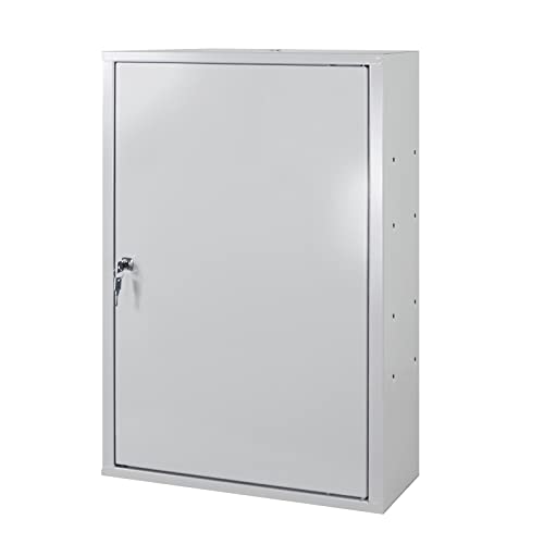 ADB Betriebseinrichtungen GmbH Werkzeug-Wandschrank mit 1 Tür,1 FB,RAL7035/7035 von ADB