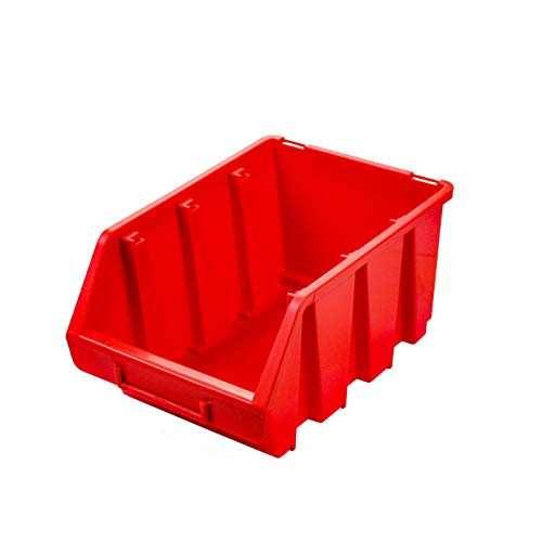 ADB 23403 Ergobox Gr.3 rot 170x240x126mm Kunststoff Sichtlagerkasten Stapelbox Schütte von ADB Betriebseinrichtungen GmbH