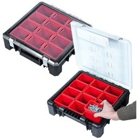 2x ADB Sortimentskasten Sortierkasten Kleinteilebox Sortierbox Organizer hd 400 von ADB