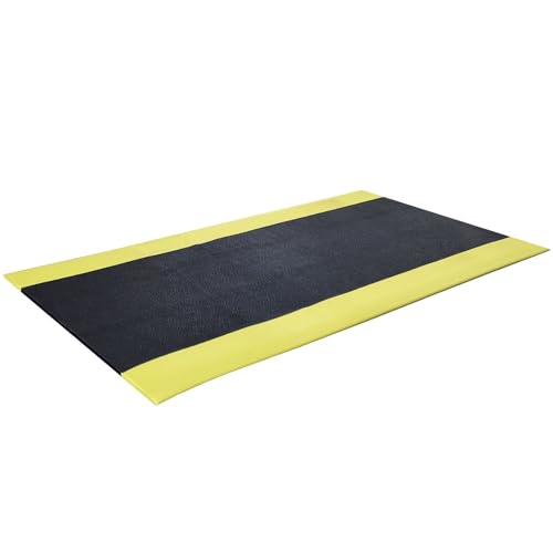ADB Anti-Ermüdungsmatten 60cm x 1m aus Vinyl - Ergonomische Stehmatten, Entlastungsmatten für den Arbeitsplatz, rutschfest, komfortabel und gesundheitsschonend von ADB