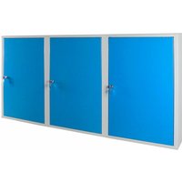 Hängeschrank Wandschrank Werkstattschrank mit 3 Türen 750x1500x200 mm - ADB von ADB