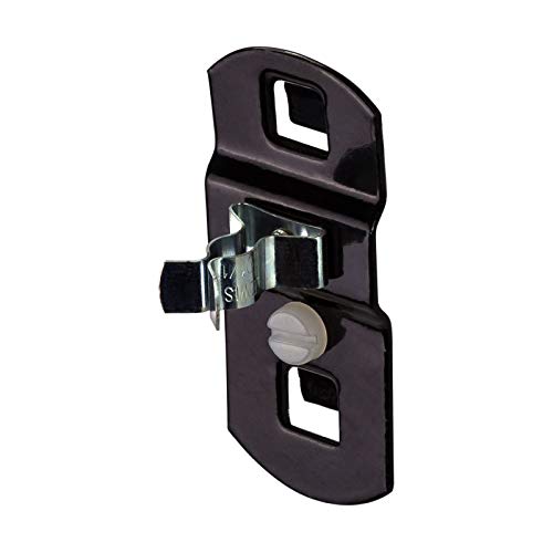 ADB Lochwand Werkzeugklemme Federklammer Werkzeughalter einfach Ø 6, 10, 13, 16, 19 mm, Farbe (RAL):Tiefschwarz (RAL 9005), Durchmesser:6 mm von ADB