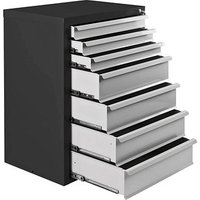 ADB MAMMUT Schubladenschrank lichtgrau, anthrazit 7 Schubladen 70,0 x 43,5 x 90,0 cm ADB MAMMUT Schubladenschrank lichtgrau, anthrazit 7 Schubladen 70,0 x 43,5 x 90,0 cm von ADB
