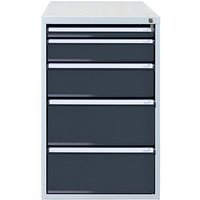 ADB Schubladenbox anthrazit 51515, mit 5 Schubladen ADB Schubladenbox anthrazit 51515, mit 5 Schubladen von ADB