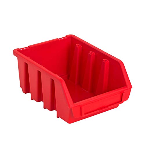ADB Sichtlagerkasten Stapelbox Lagerbox Sichtbox Größe 2 Box rot 116x161x75 mm Lager-Box ADB Sichtlagerkasten Stapelbox Lagerbox Sichtbox Größe 2 Box rot 116x161x75 mm Lager-Box von ADB