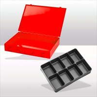 ADB Stahlblechkästen mit Spannverschluss - 8-fach - RAL 3020 ADB Stahlblechkästen mit Spannverschluss - 8-fach - RAL 3020 von ADB