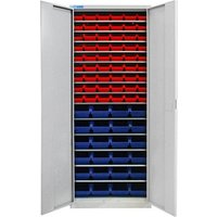 ADB Stahlschrank 40826 lichtgrau 71,0 x 30,0 x 195,0 cm, teilzerlegt von ADB