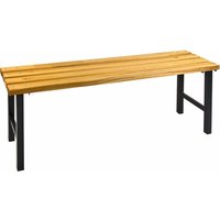 ADB - Garderobenbank Umkleidebank Garderoben Sitzbank freistehend 1000x400x420 mm von ADB