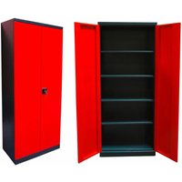 Werkstattschrank Stahlschrank Universalschrank Materialschrank xl-t anthrazit von ADB