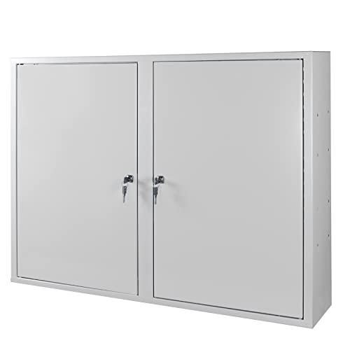 Werkzeug-Wandschrank mit 1 Tür,1 FB,RAL7035/7035 von ADB