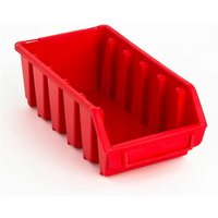 ADB Sichtlagerkasten Gr2L rot Stapelbox Sichtlagerboxen Lagerbox 116x212x75 mm von ADB