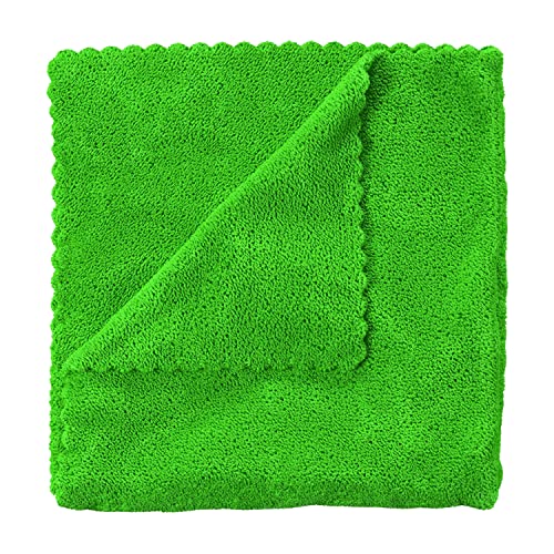 ADBL Neon Mikrofasertücher: Lackschonende Mehrzwecktücher mit 250GSM - fusselfreie Allzweck Reinigungstücher Auto & Motorrad - Auto Microfasertücher | 40x40cm (10 STK.) von ADBL