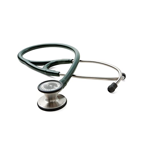 ADC Adscope 601 - Konvertibles Kardiologie-Stethoskop - Dunkelgrün von ADC