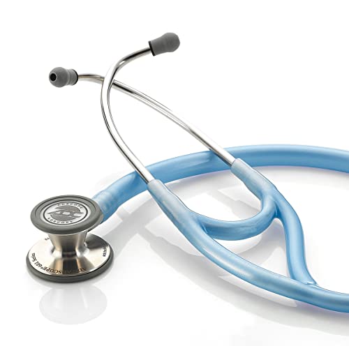 ADC Adscope 601 - Konvertibles Kardiologie-Stethoskop - Hellblau-Metallic von ADC