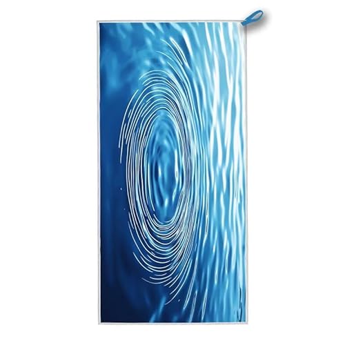 Mikrofaser Strandtuch, 200x100 cm Strandtuch XXL Blau, Microfaser Strandhandtücher mit Tasche, Schnell Trocknende und Leichte Stranddecke Sandfrei, für Strand Schwimmen Pool, Geschenke für Frauen S-33 Mikrofaser Strandtuch, 200x100 cm Strandtuch XXL Blau, Microfaser Strandhandtücher mit Tasche, Schnell Trocknende und Leichte Stranddecke Sandfrei, für Strand Schwimmen Pool, Geschenke für Frauen S-33 von ADCCAT