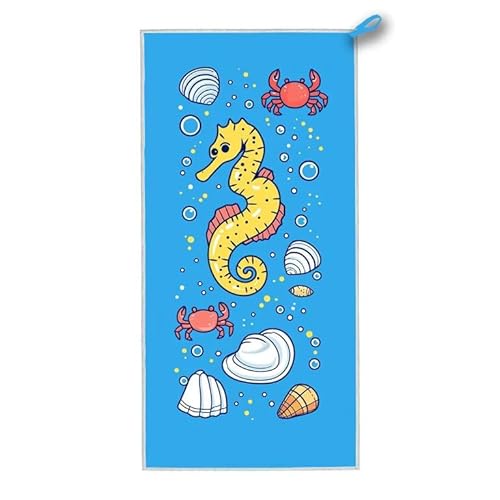 Mikrofaser Strandtuch, 200x100 cm Strandtuch XXL Blau, Microfaser Strandhandtücher mit Tasche, Schnell Trocknende und Leichte Stranddecke Sandfrei, für Strand Schwimmen Pool, Geschenke für Frauen G-55 Mikrofaser Strandtuch, 200x100 cm Strandtuch XXL Blau, Microfaser Strandhandtücher mit Tasche, Schnell Trocknende und Leichte Stranddecke Sandfrei, für Strand Schwimmen Pool, Geschenke für Frauen G-55 von ADCCAT