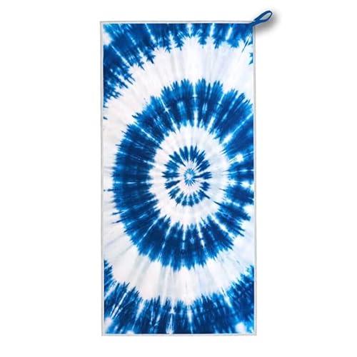 Mikrofaser Strandtuch, 200x100 cm Strandtuch XXL Blau, Microfaser Strandhandtücher mit Tasche, Schnell Trocknende und Leichte Stranddecke Sandfrei, für Strand Schwimmen Pool, Geschenke für Frauen G-59 Mikrofaser Strandtuch, 200x100 cm Strandtuch XXL Blau, Microfaser Strandhandtücher mit Tasche, Schnell Trocknende und Leichte Stranddecke Sandfrei, für Strand Schwimmen Pool, Geschenke für Frauen G-59 von ADCCAT