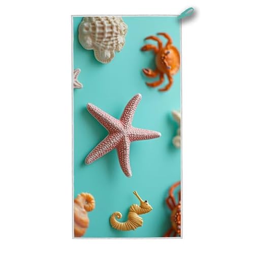 Mikrofaser Strandtuch, 200x100 cm Strandtuch XXL Blau, Microfaser Strandhandtücher mit Tasche, Schnell Trocknende und Leichte Stranddecke Sandfrei, für Strand Schwimmen Pool, Geschenke für Frauen S-89 Mikrofaser Strandtuch, 200x100 cm Strandtuch XXL Blau, Microfaser Strandhandtücher mit Tasche, Schnell Trocknende und Leichte Stranddecke Sandfrei, für Strand Schwimmen Pool, Geschenke für Frauen S-89 von ADCCAT