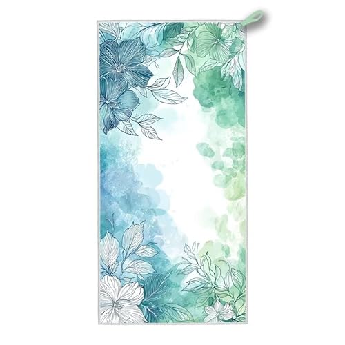 Mikrofaser Strandtuch, 200x100 cm Strandtuch XXL Grün, Microfaser Strandhandtücher mit Tasche, Schnell Trocknende und Leichte Stranddecke Sandfrei, für Strand Schwimmen Pool, Geschenke für Frauen G-25 Mikrofaser Strandtuch, 200x100 cm Strandtuch XXL Grün, Microfaser Strandhandtücher mit Tasche, Schnell Trocknende und Leichte Stranddecke Sandfrei, für Strand Schwimmen Pool, Geschenke für Frauen G-25 von ADCCAT