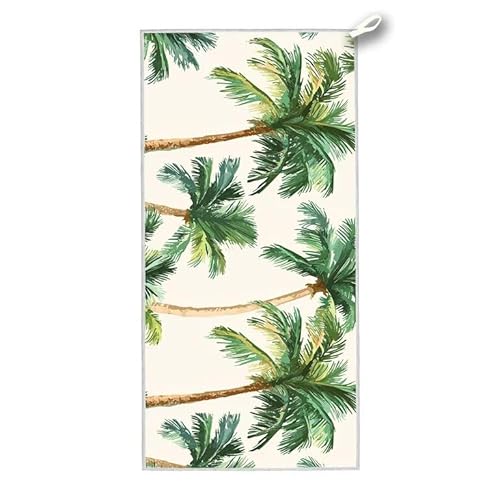 Mikrofaser Strandtuch, 200x100 cm Strandtuch XXL Kokosnussbaum, Microfaser Strandhandtücher mit Tasche, Schnell Trocknende und Leichte Stranddecke Sandfrei, für Strand Schwimmen Pool, Geschenke G-19 Mikrofaser Strandtuch, 200x100 cm Strandtuch XXL Kokosnussbaum, Microfaser Strandhandtücher mit Tasche, Schnell Trocknende und Leichte Stranddecke Sandfrei, für Strand Schwimmen Pool, Geschenke G-19 von ADCCAT