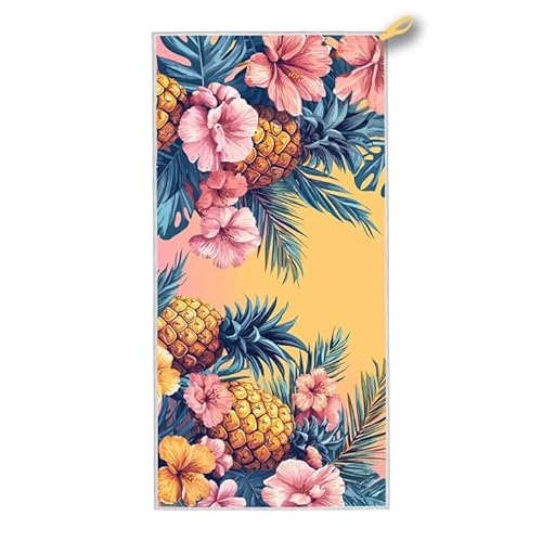 Mikrofaser Strandtuch, 200x100 cm Strandtuch XXL Rosa, Microfaser Strandhandtücher mit Tasche, Schnell Trocknende und Leichte Stranddecke Sandfrei, für Strand Schwimmen Pool, Geschenke für Frauen F-91 Mikrofaser Strandtuch, 200x100 cm Strandtuch XXL Rosa, Microfaser Strandhandtücher mit Tasche, Schnell Trocknende und Leichte Stranddecke Sandfrei, für Strand Schwimmen Pool, Geschenke für Frauen F-91 von ADCCAT