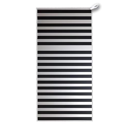 Strandtuch XXL, 200 x 100 cm Mikrofaser Handtuch mit Tasche, Schnell Trocknend, Leicht, Sandfrei Strandtuch, Mikrofaser Strandhandtuch Groß für Strand Reise Urlaub Schwimmen Camping, (Streifen) D-40 von ADCCAT