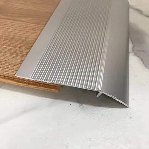 Übergangsleiste Übergangsprofil Bodenübergangsstreifen 10cm Breit, Aluminium Bodenschwelle Rampe Für Türschwellen Teppichboden Zu Hartholzböden, Eingangstür Reduzierstück Bodenbelagskantenverkleidung von ADCUFF