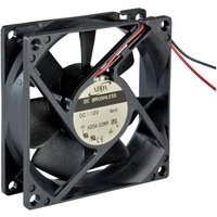 Adda - AD08012HB257104 Axiallüfter 12 v/dc 37.2 m³/h (l x b x h) 80 x 80 x 25 mm von ADDA