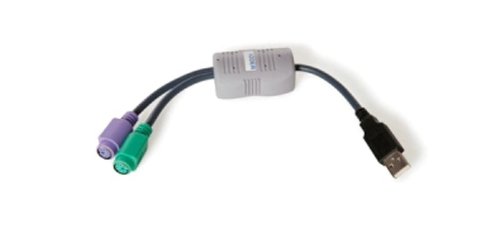 ADDER PS/2-USB KVM Switch (schwarz, 2 x PS/2, USB, PS/2) von ADDER