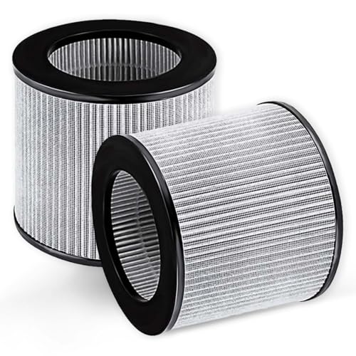 ADDFRESH - Ersatz-Filter-Set kompatibel mit Bissell MYair 2780a 2780 und 27809 persönlichen Luftreinigern – vergleichen Sie mit meinen Luftteilen 300-3 in 1 HEPA und Aktivkohlefiltern (2 Stück) von ADDFRESH