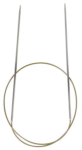 Addi Rundstricknadel, Metall, Weiße Bronze, 60 cm, 2 mm Addi Rundstricknadel, Metall, Weiße Bronze, 60 cm, 2 mm von Addi