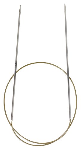 Addi Rundstricknadel, Metall, White Bronze, 60 cm, 2 mm von Addi