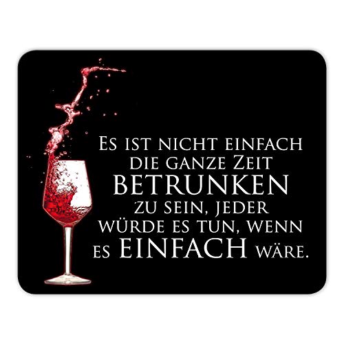 Addies Mousepad „Es ist nicht einfach…" GAME OF THRONES Zitat - 24x19cm von ADDIES