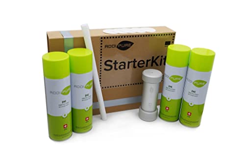 ADDIPURE StarterKit PEO 60*50 enthält alles um mit der effizienten Pflanzenextraktion beginnen zu können. Pflanzen-Füllmenge bis zu 20g. Extraktionsmittel: Dimethyl Ether (DME) 500ml Dosen. Made in EU von ADDIPURE