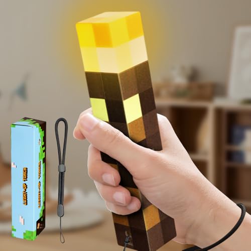 Miner Gaming Lampe, Wandleuchte Innen, Gaming Deko, Taschenlampe mit Ladefunktion, Power Bank Magnetische mit Verstellbarer Handschlaufe, Indirekte Beleuchtung, Geschenk für Kinder Geschenke Miner Gaming Lampe, Wandleuchte Innen, Gaming Deko, Taschenlampe mit Ladefunktion, Power Bank Magnetische mit Verstellbarer Handschlaufe, Indirekte Beleuchtung, Geschenk für Kinder Geschenke von ADDLIVE