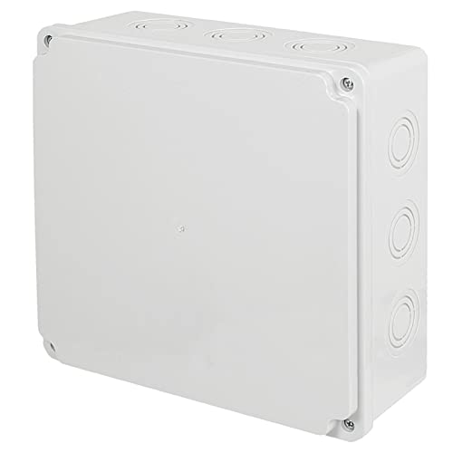 ADELID Abzweigkasten Abzweigdose Installationsgehäuse Aufputz IP65 Spritwasser- & Staubschutz 200x200x80mm Hellgrau RAL7035 ADELID Abzweigkasten Abzweigdose Installationsgehäuse Aufputz IP65 Spritwasser- & Staubschutz 200x200x80mm Hellgrau RAL7035 von ADELID
