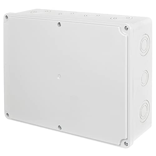 ADELID Abzweigkasten Abzweigdose Installationsgehäuse Aufputz IP65 Spritwasser- & Staubschutz 280x210x74mm Hellgrau RAL7035 ADELID Abzweigkasten Abzweigdose Installationsgehäuse Aufputz IP65 Spritwasser- & Staubschutz 280x210x74mm Hellgrau RAL7035 von ADELID