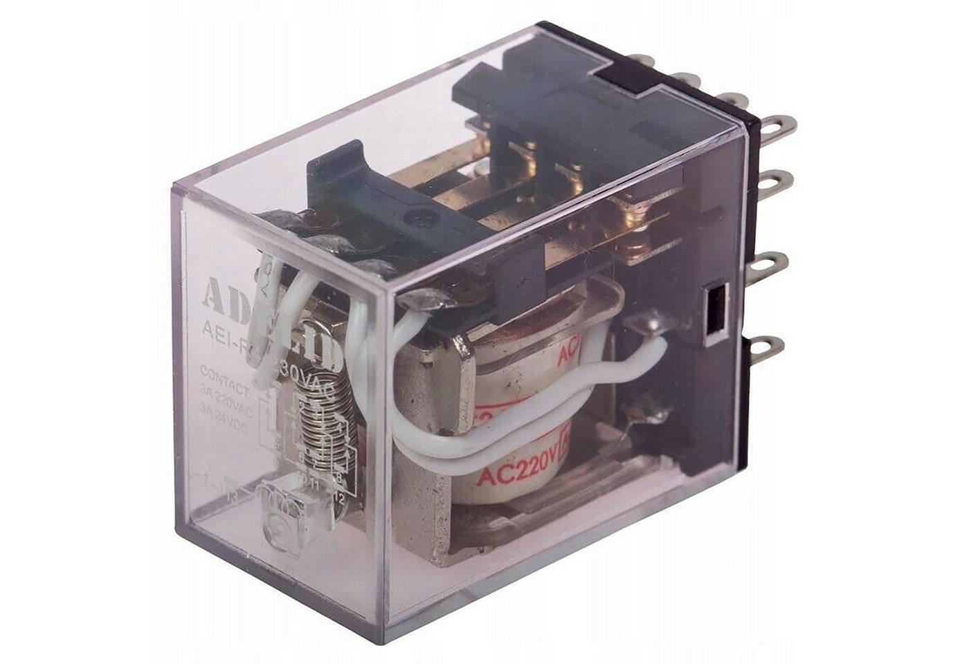 ADELID Relais-Modul, Relais Miniatur-Relais Finder 12V DC 5A 4 Wechsler 14 Pins ADELID Relais-Modul, Relais Miniatur-Relais Finder 12V DC 5A 4 Wechsler 14 Pins von ADELID