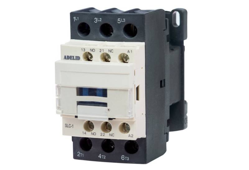 ADELID Schalter, Leistungsschütz 32A 15kW 1NO 1NC 110V Spule AC3 380/400V Wechselstrom von ADELID