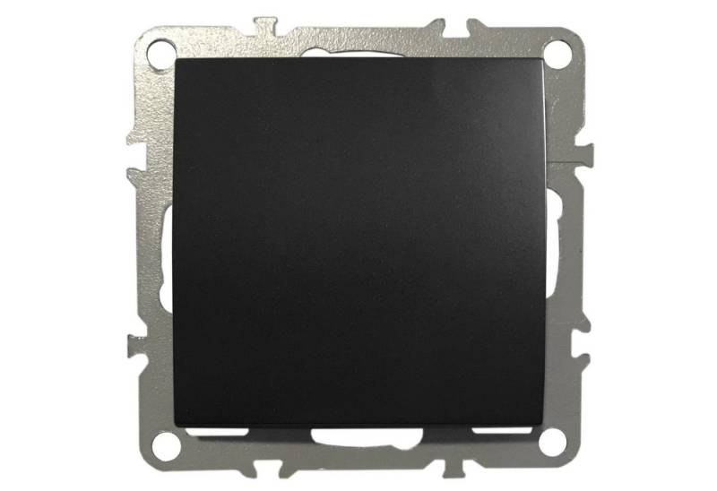 ADELID Schalter, Schalter Wechselschalter Unterputz 220-250V 10A Schwarz Matt von ADELID