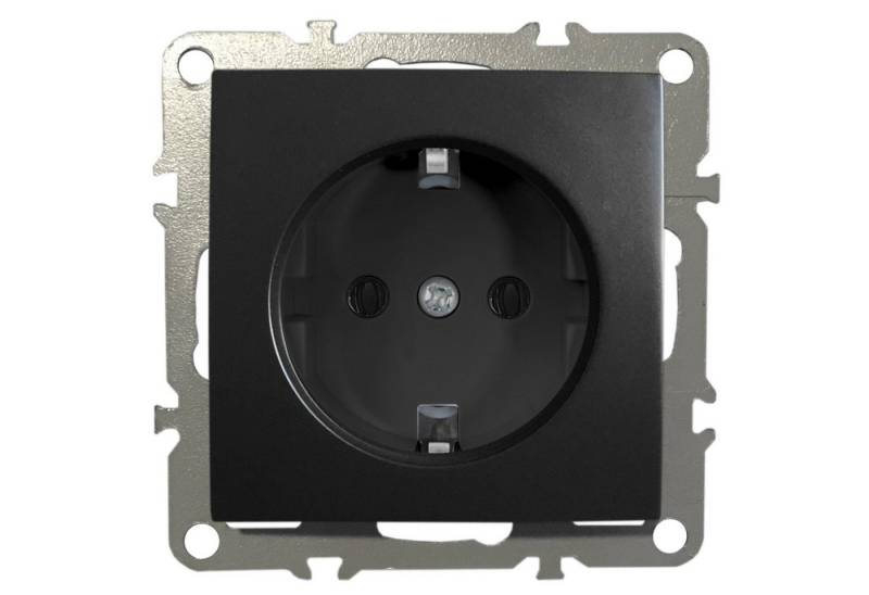 ADELID Schalter, Schuko Unterputz Schutzkontakt-Steckdose 1-Fach 16A 220-250V von ADELID