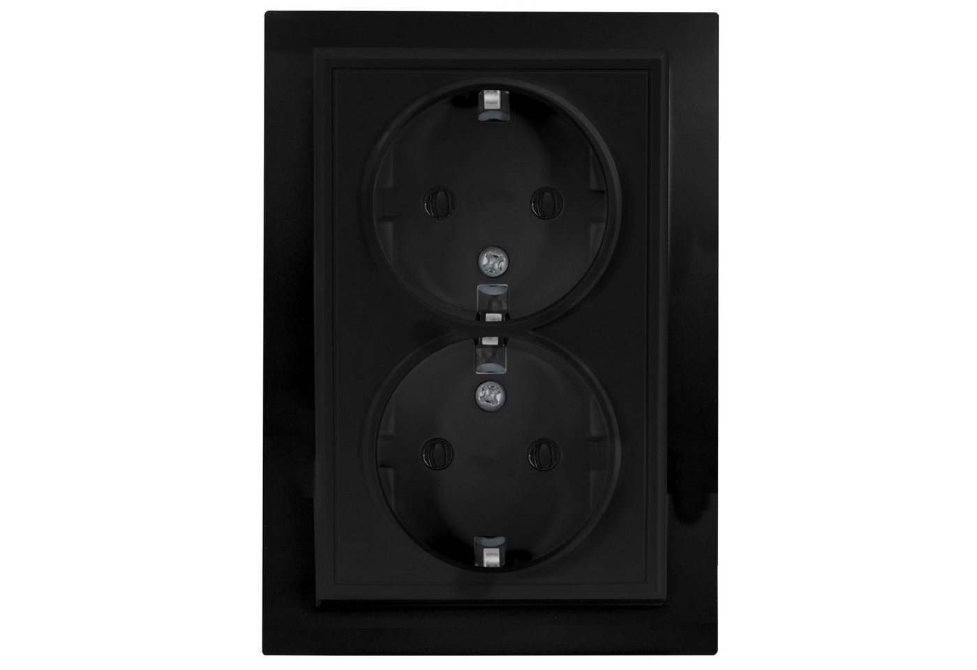 ADELID Schalter, Schuko Unterputz Schutzkontakt-Steckdose 2-Fach 16A 220-250V vertikal ADELID Schalter, Schuko Unterputz Schutzkontakt-Steckdose 2-Fach 16A 220-250V vertikal von ADELID