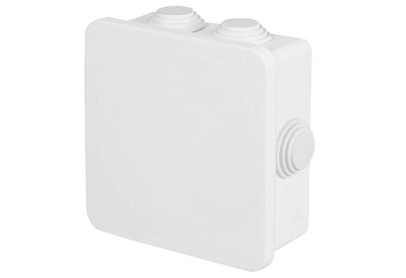 ADELID Steckdose, Abzweigkasten Aufputz IP40 85x85x40mm Weiß von ADELID