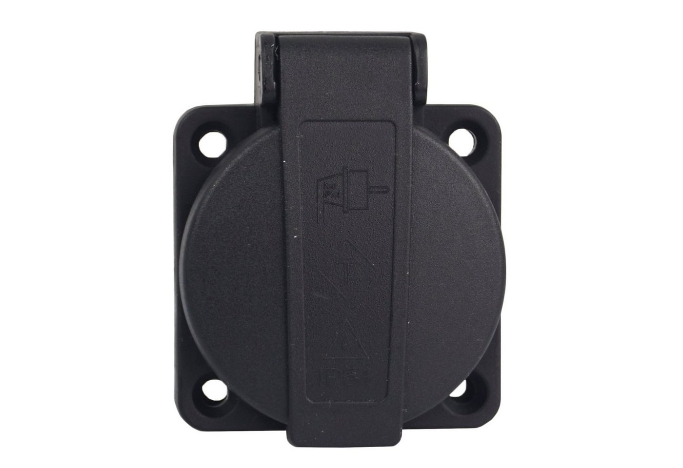 ADELID Steckdose, Schuko Einbausteckdose Anbausteckdose 1-Fach 16A 230V IP54 Schwarz ADELID Steckdose, Schuko Einbausteckdose Anbausteckdose 1-Fach 16A 230V IP54 Schwarz von ADELID
