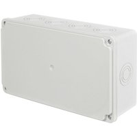 Adelid - Abzweigkasten Abzweigdose Aufputz IP65 Spritwasser- & Staubschutz 260x150x80mm von ADELID