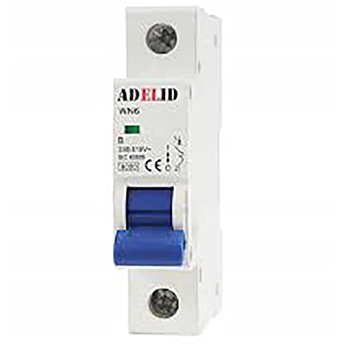 LS-Schalter Leitungsschutzschalter Sicherungsautomat 1-polig B 6A 230/400V AC von ADELID