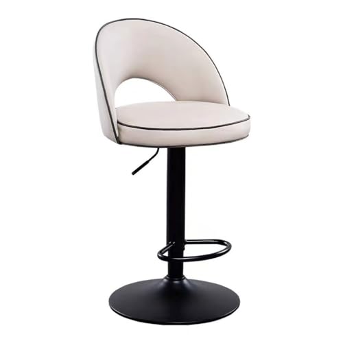 ADERFETBI Küchenhocker, einfacher und moderner Schönheitshocker, Barstuhl, Metallerhöhung, Drehstuhl mit hoher Rückenlehne, Barhocker ADERFETBI Küchenhocker, einfacher und moderner Schönheitshocker, Barstuhl, Metallerhöhung, Drehstuhl mit hoher Rückenlehne, Barhocker von ADERFETBI