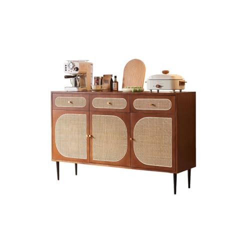 ADERFETBI Sideboard für Restaurant, nordisch, für Zuhause, mit Schublade, drei Türen, Geschirraufbewahrungsschrank, Weinschrank, Sideboards von ADERFETBI
